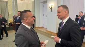 w Pałacu Prezydenckim