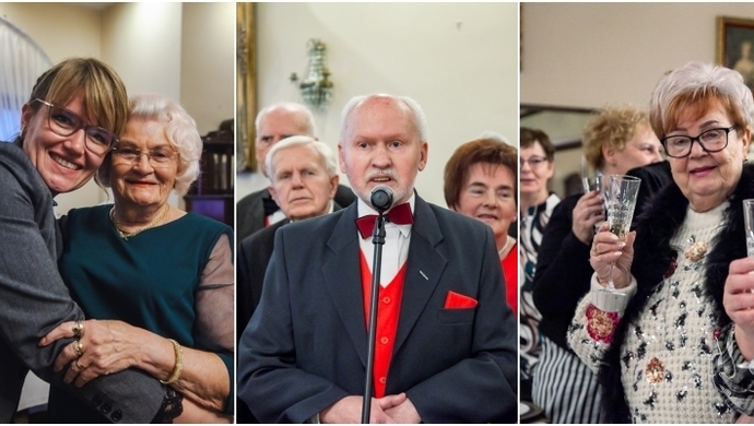 Seniorzy UTW we Wschowie świętują Nowy Rok pełni entuzjazmu (FOTO)