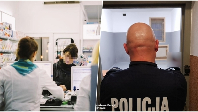 - 43-latka przyłapana na kradzieży towarów i posiadaniu narkotyków