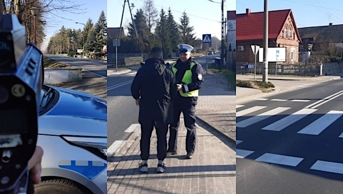 - policyjne działania „PIESI - bezpieczni na przejściu” (FOTO)