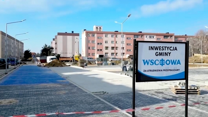 Wschowa: Parking przy ul. Wolsztyńskiej prawie gotowy (VIDEO)