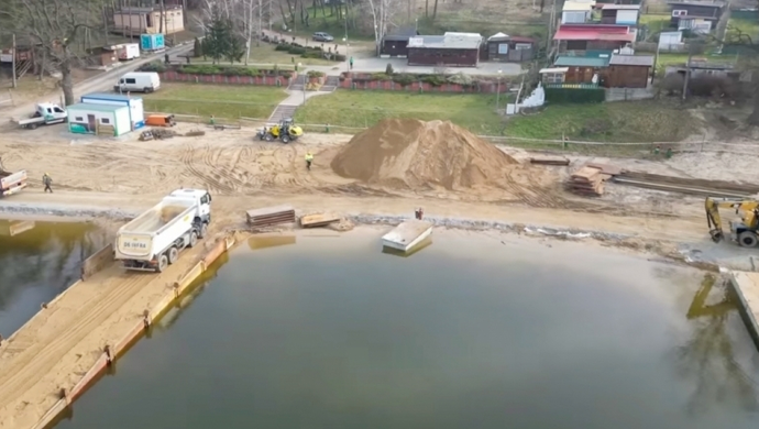 Lgiń: Trwają przygotowania do najważniejszego etapu inwestycji (FOTO)