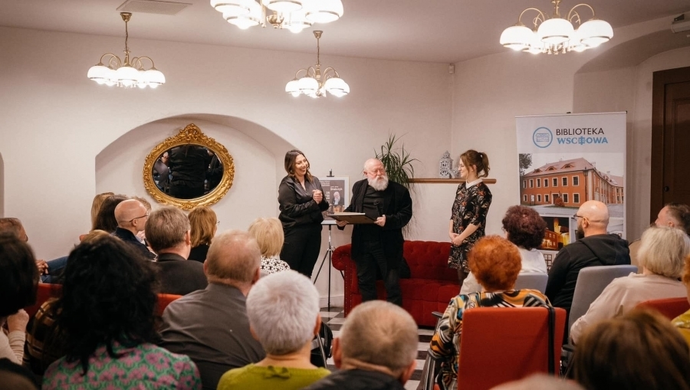 Spotkanie z prof. Jerzym Bralczykiem we Wschowie