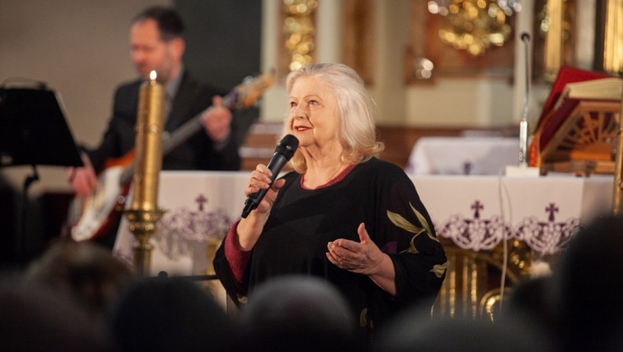 Stanisława Celińska wystąpiła przed sławską publicznością (VIDEO)