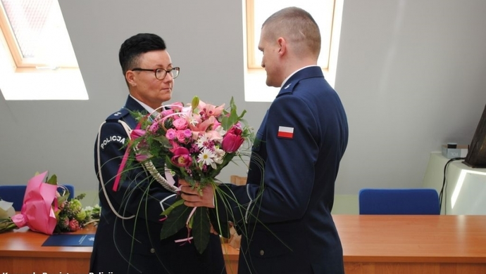 Andrzelika Łuczak oficjalnie nowym Komendantem Powiatowym Policji we Wschowie (FOTO)