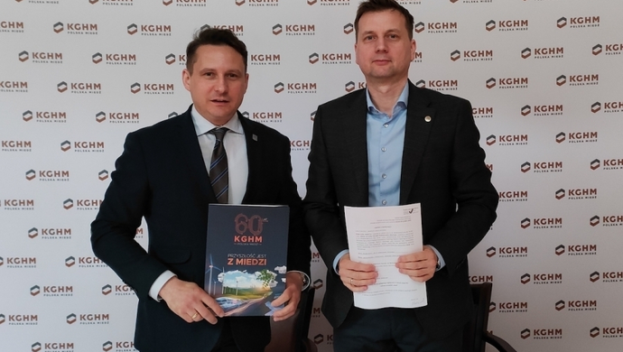 Staże, praktyki i konferencje - KGHM podpisuje porozumienie z I ZS we Wschowie