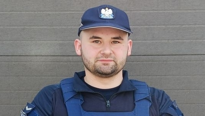 Zawsze w gotowości – sierżant Kurpiel zatrzymał poszukiwanego po służbie