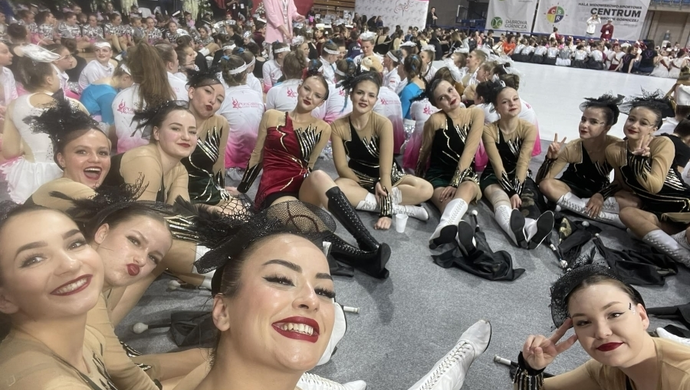 Mażoretki „Finezja” Wschowa z medalami na Mistrzostwach Polski w Dąbrowie Górniczej!