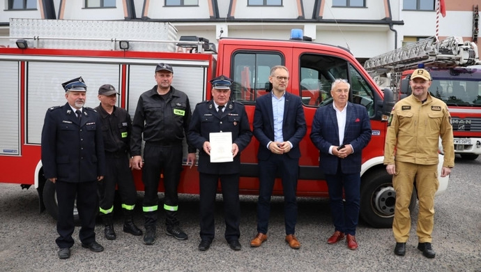 Nowy samochód dla OSP Łysiny-Wygnańczyce (FOTO)