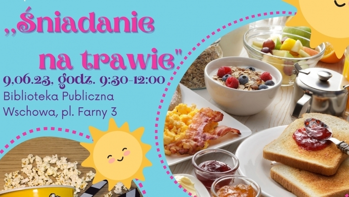 Biblioteka we Wschowie zaprasza dzieci na „Śniadanie na Trawie”
