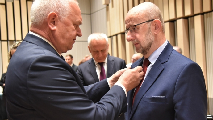 Burmistrz Sławy odznaczony!