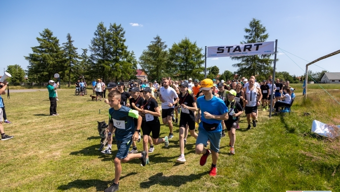 Wieś Trail w Dębowej Łęce: Aktywna Wschowa zaprosiła na „Bieg Drwala”