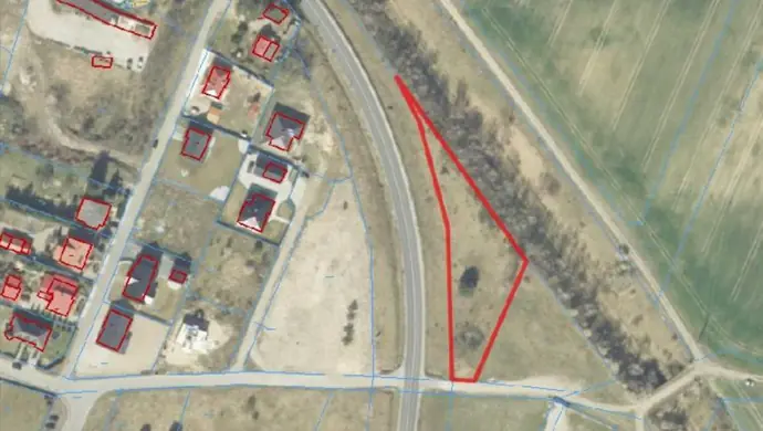 Sława. Działka o przeznaczeniu mieszkaniowo-usługowym wystawiona na sprzedaż