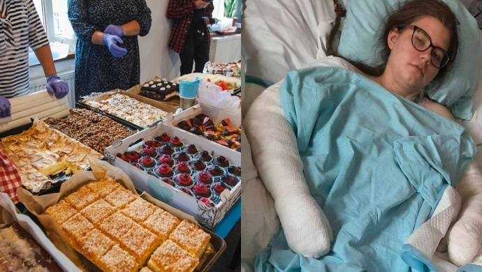 Charytatywny kiermasz ciast dla Agaty Borowskiej