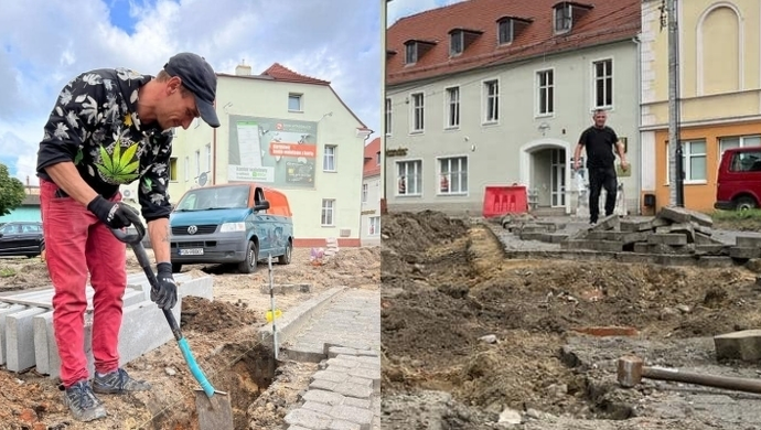 Stary pawilon handlowy zniknął z krajobrazu Wschowy. Postępuje kolejny etap prac (FOTO)