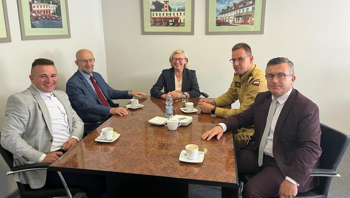 Spotkanie ws. nowej remizy OSP Sława: „Nasze marzenie przeradza się w rzeczywistość”