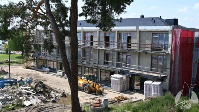 Nowa inwestycja nad Jeziorem Sławskim: Ośrodek Szkoleniowo-Żeglarski SŁAWA
