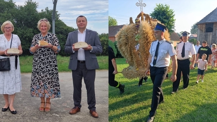 Dziękują za plony w gminie Szlichtyngowa (FOTO)