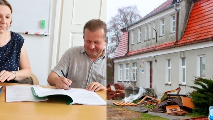 Dawna szkoła w Siedlnicy staje się Środowiskowym Domem Samopomocy