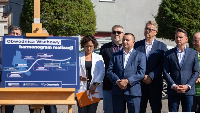 Obwodnica Wschowy i Dębowej Łęki – konferencja polityków PiS (VIDEO)