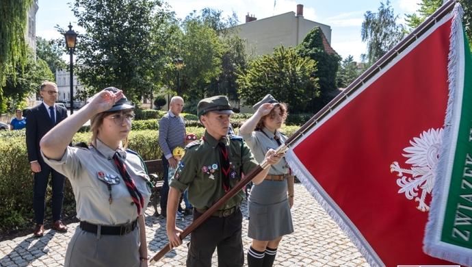 Wschowa. Upamiętnili 84. rocznicę wybuchu II wojny światowej (FOTO)