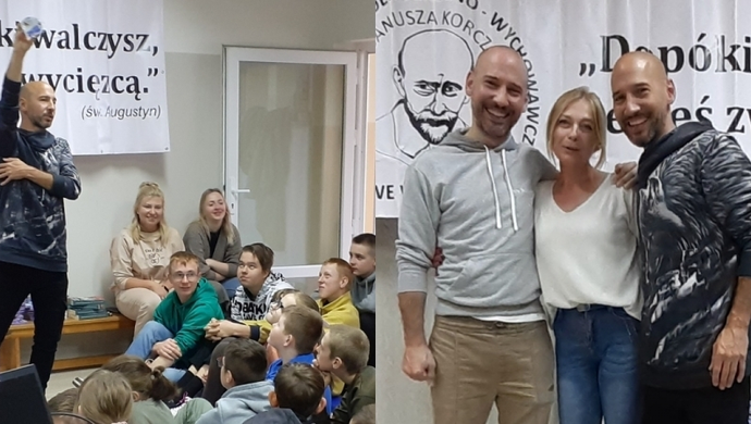 Bracia Rodzeń odwiedzili SOSW we Wschowie (FOTO)