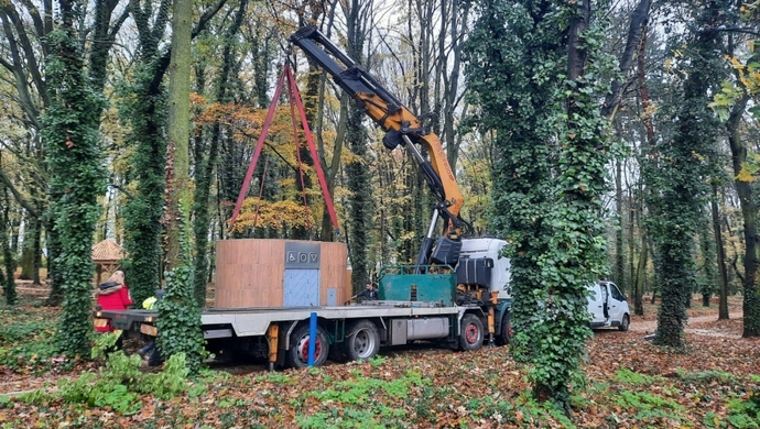 Park Wolsztyński zyskał nowe wiaty i nowoczesną toaletę