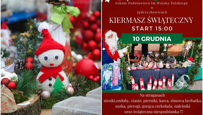 Szkoła Podstawowa w Jędrzychowicach organizuje Kiermasz Świąteczny