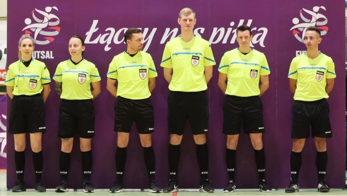 Michał Pawlak ze Wschowy sędziował Mistrzostwa Polski U19 w Futsalu