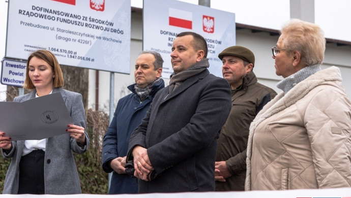 Staroleszczyńska oficjalnie otwarta. Starosta Bielawski: „To ósma przebudowana ulica we Wschowie”