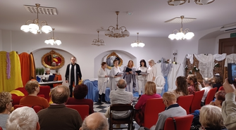 Zespół Sedno wystąpił w Bibliotece Publicznej: „Płyń w czasie” (FOTO)