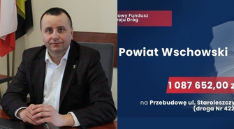 Powiat Wschowski przebuduje ul. Staroleszczyńską we Wschowie