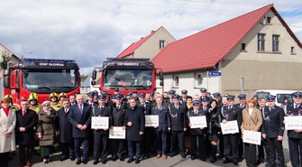 Wóz bojowy dla OSP w Sławie