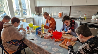 Zajęcia kulinarne w Specjalnym Ośrodku Szkolno-Wychowawczym we Wschowie (FOTO)
