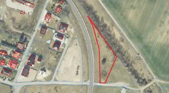 Sława. Działka o przeznaczeniu mieszkaniowo-usługowym wystawiona na sprzedaż