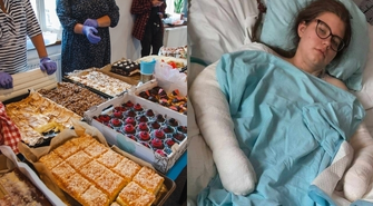 Charytatywny kiermasz ciast dla Agaty Borowskiej