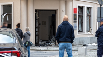 Wschowa. Nieznani sprawcy wysadzili bankomat! (FOTO)