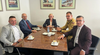 Spotkanie ws. nowej remizy OSP Sława: „Nasze marzenie przeradza się w rzeczywistość”