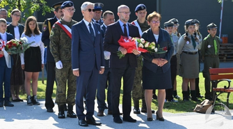 Na placu Pamięci Narodowej w Sławie upamiętnili 84. rocznice wybuchu II wojny światowej 