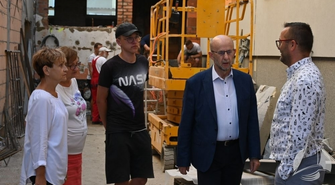 Postępy w budowie ”Kulturalnego Centrum Sławy” zgodne z planem (FOTO)