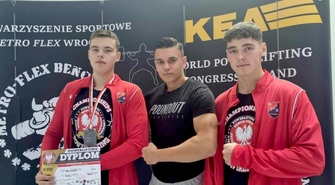 Młodzi trójboiści Pogoni Wschowa z medalami na Mistrzostwach Polski (FOTO)