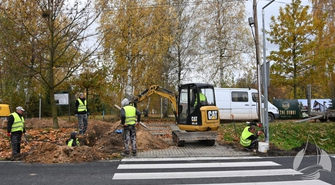 Doświetlają przejścia w Sławie