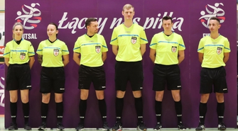 Michał Pawlak ze Wschowy sędziował Mistrzostwa Polski U19 w Futsalu