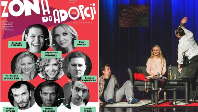 Spektakl „Żona do adopcji” zawita na scenę CKiR. Bilety już w sprzedaży