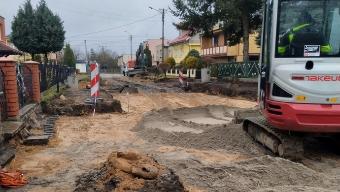 Szlichtyngowa odnawia ulice. Trwa remont Lubuskiej z dotacją rządową