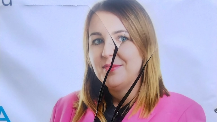 Ktoś „pociął twarz” kandydatce do Rady Powiatu. „Ujawniła się zawiść, nienawiść i hejt”