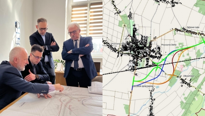 Burmistrz Antkowiak po spotkaniu ws. obwodnicy Wschowy: Wskazaliśmy potrzebę budowy ciągów pieszo-rowerowych