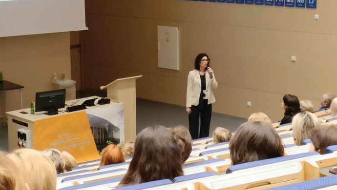 Ponad 300 osób słuchało prelekcji nauczycielki ze Wschowy. „To dla mnie ogromne wyróżnienie”