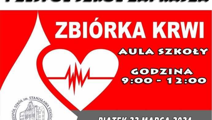 Oddaj krew i uratuj życie! Akcja krwiodawstwa w „Staszicu”