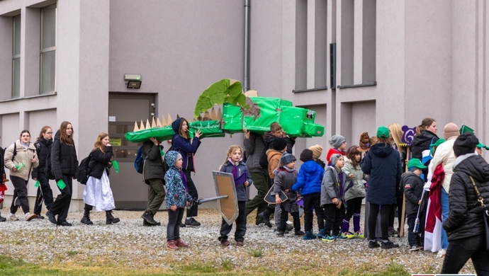 Korowód ze smokiem i rycerzami uczcił św. Jerzego (FOTO)